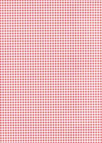 Backing Paper A4 - Red Gingham